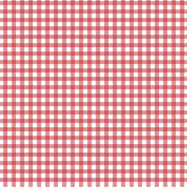 Red check design
