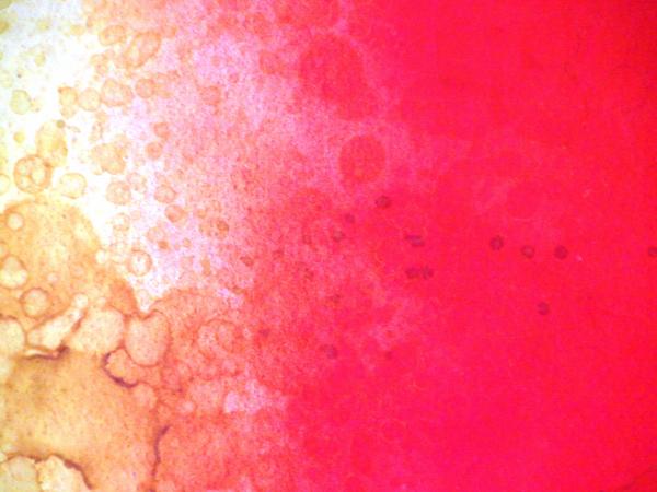 Red Ink Blot Background
