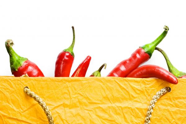 Red peppers