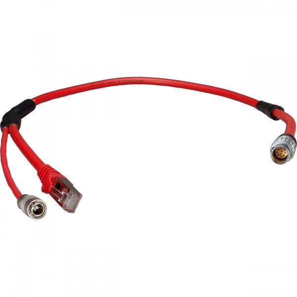 Red power cable