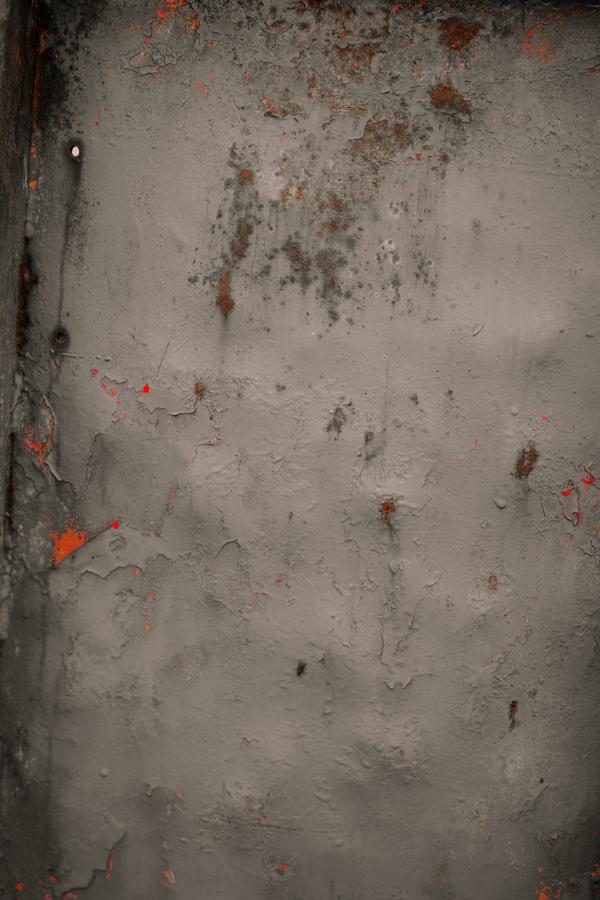 Red Rusted Metal Background