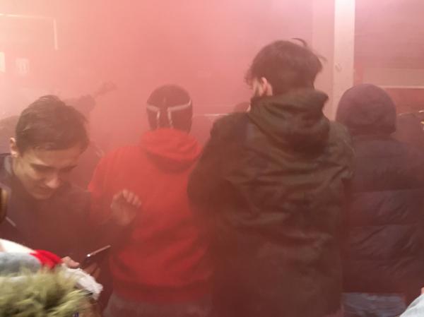 Red smoke