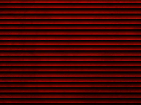 Red Venetian Blinds Effect