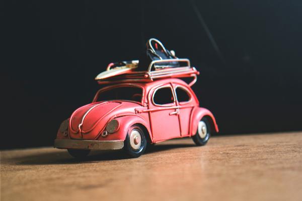 Red Volkswagen Toy