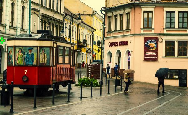 Replica tram Sanok SW1