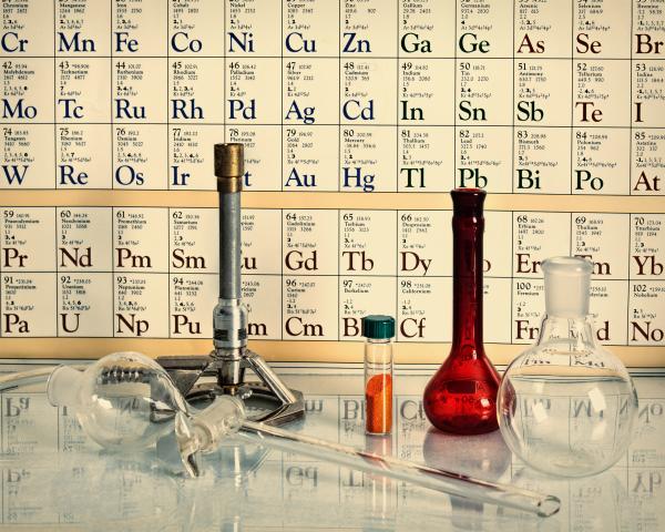 Retro style chemical science