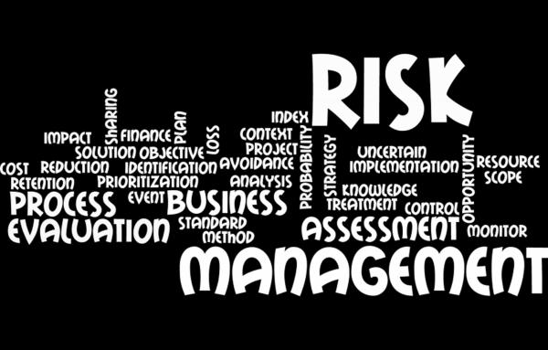 Risk management wordcloud