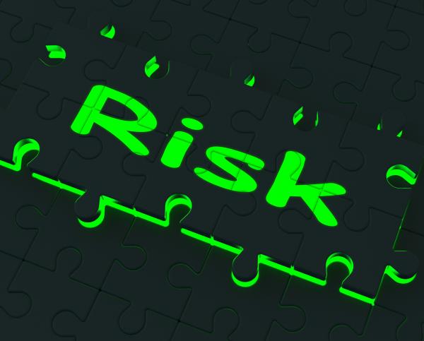 Risk Puzzle Shows Danger And Unsafe