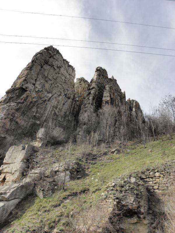 Ritlite-rock formation in the Iskar Gorg