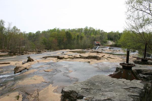 River from the top