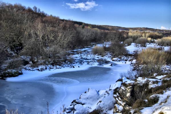 River Snizort, Isle of Skye - Winter