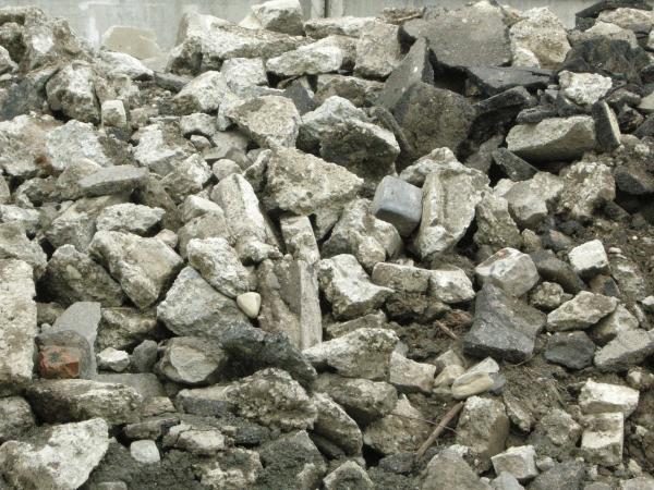 Rock pile texture