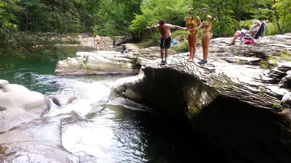 Rock Run Falls
