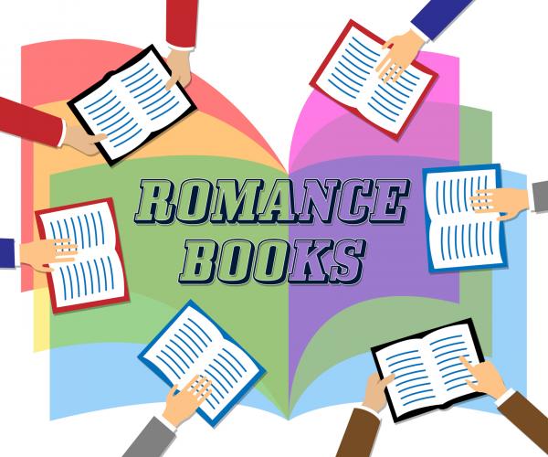 Romance Books Indicates Tenderness Boyfriend And Fiction