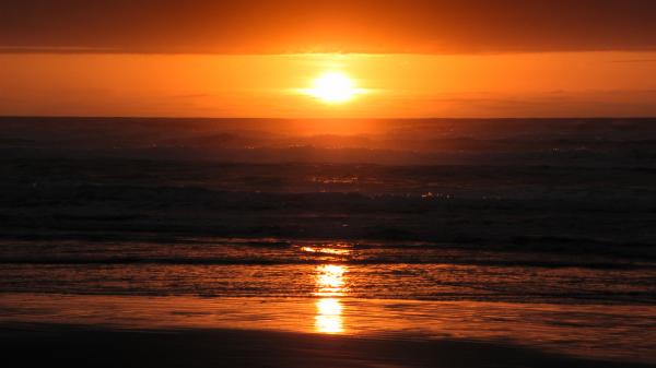 Romantic sunset