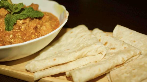 Roti Cooked Food