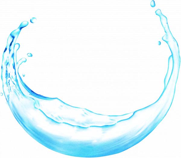 Round Water Droplets