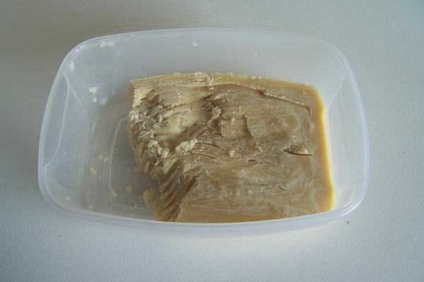 Roux in Plastic Container