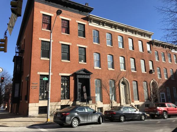 Rowhouses, 1000 block of Saint Paul Street, Baltimore, MD