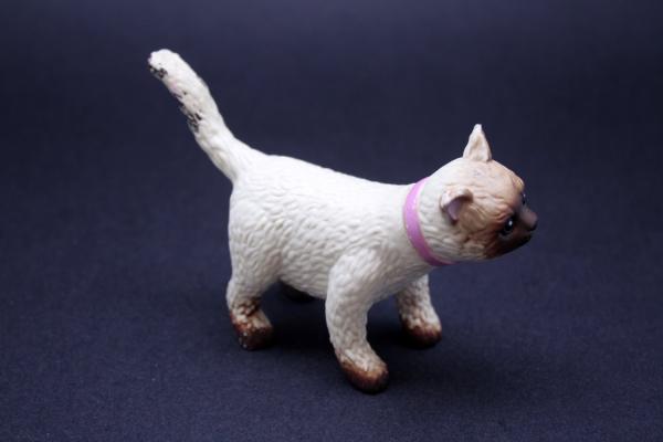 Rubber toy cat