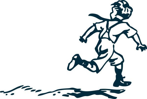 Running boy
