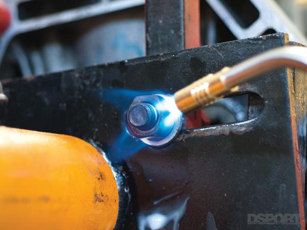 Rusted bolt