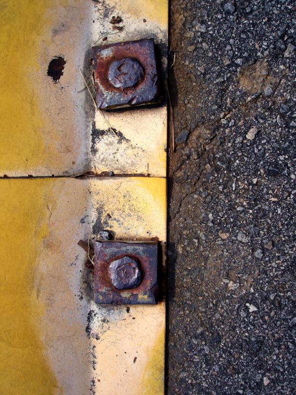 Rusted bolt