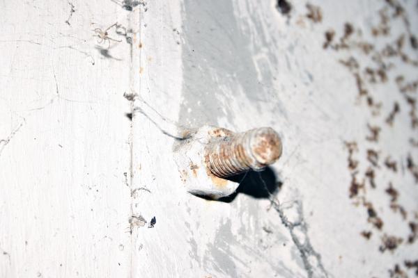 Rusted bolt