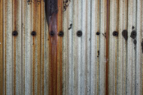 Rusted Corrugated Iron
