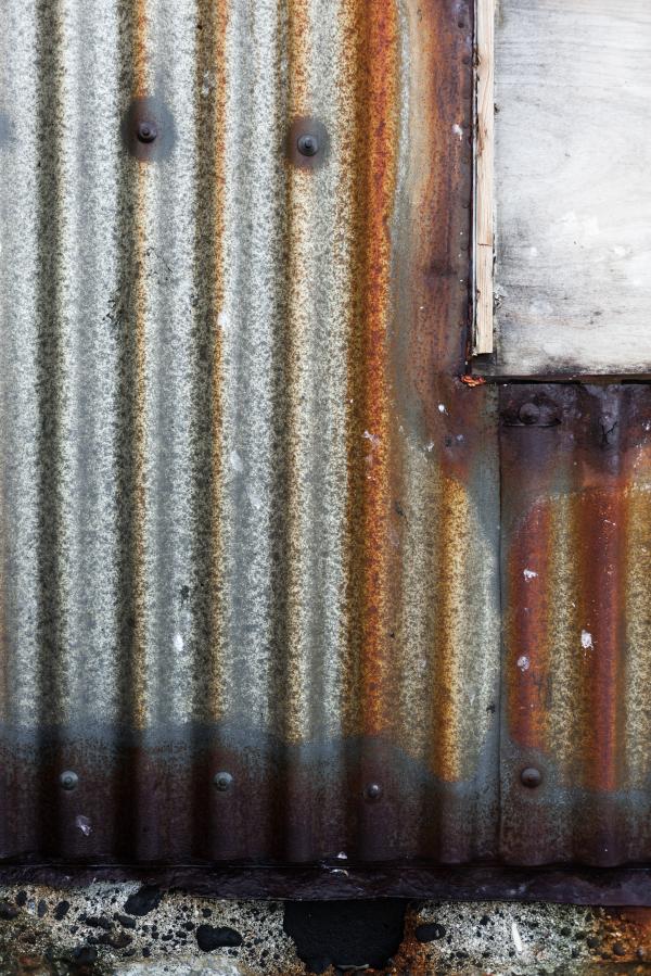 Rusted Corrugated Iron