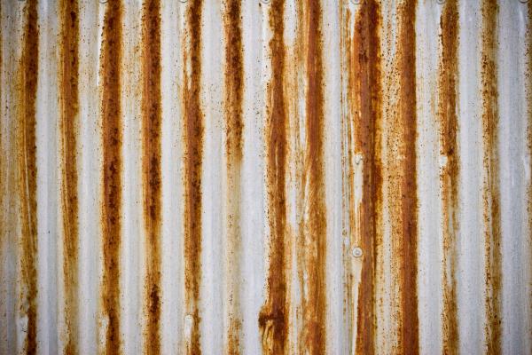 Rusted Corrugated Iron