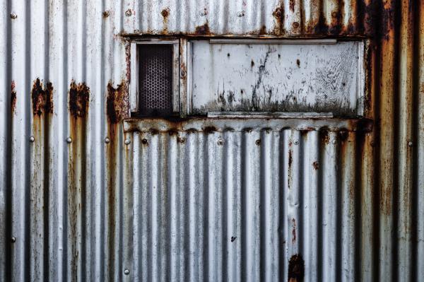 Rusted Corrugated Iron