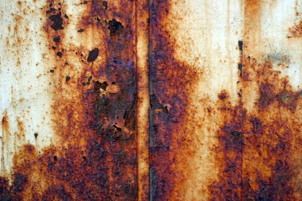 Rusted metal
