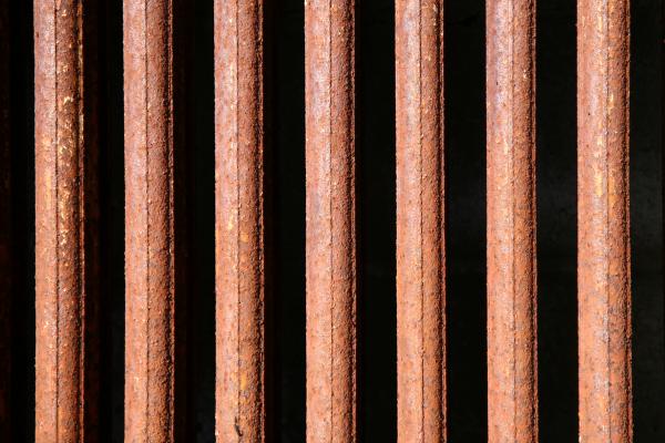 Rusty Iron Bars