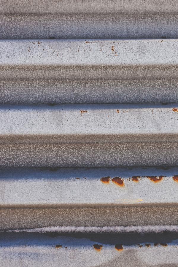 Rusted Metal Fence Texture