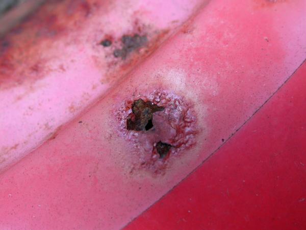 Rusted Red Metal