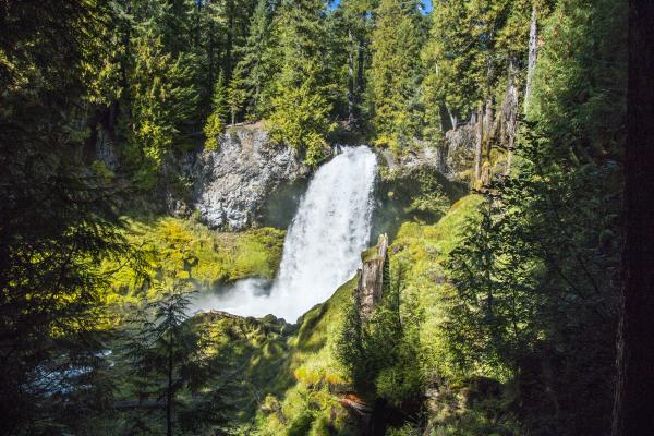 Sahalie Falls, Oregon, October