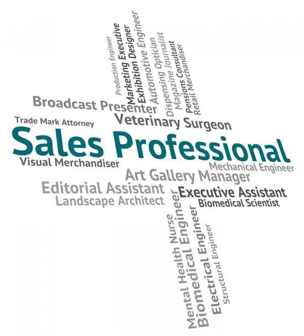 Sales Professional Means Excellence Retail And Consumerism