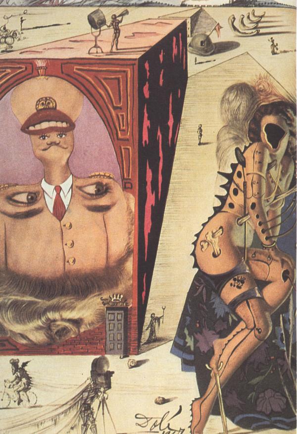 Salvador Dali painting