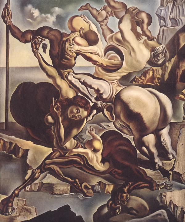 Salvador Dali painting