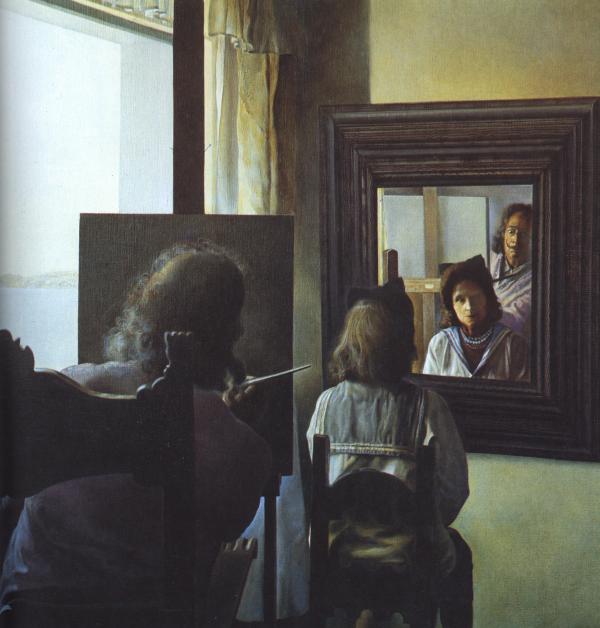 Salvador Dali painting