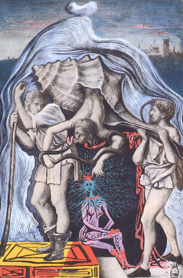 Salvador Dali painting