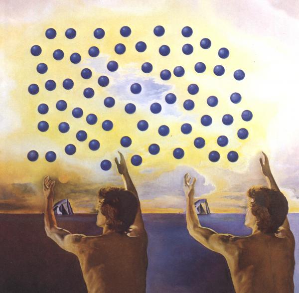 Salvador Dali painting