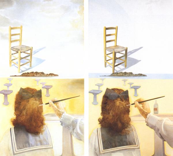 Salvador Dali painting