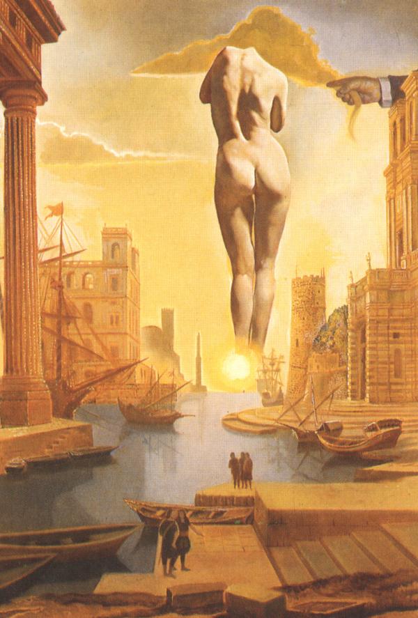 Salvador Dali painting