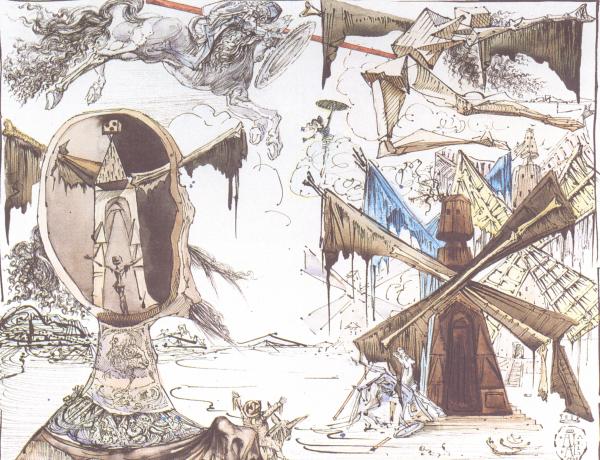 Salvador Dali Painting