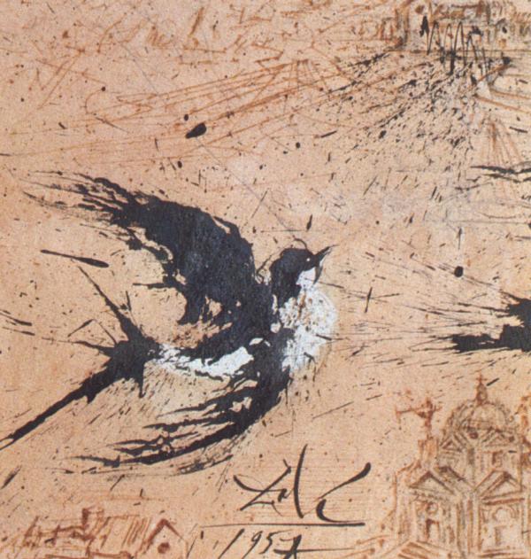 Salvador Dali painting
