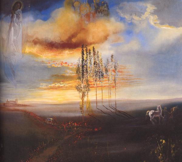 Salvador Dali painting