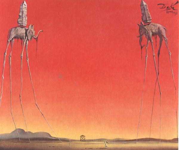 Salvador Dali painting