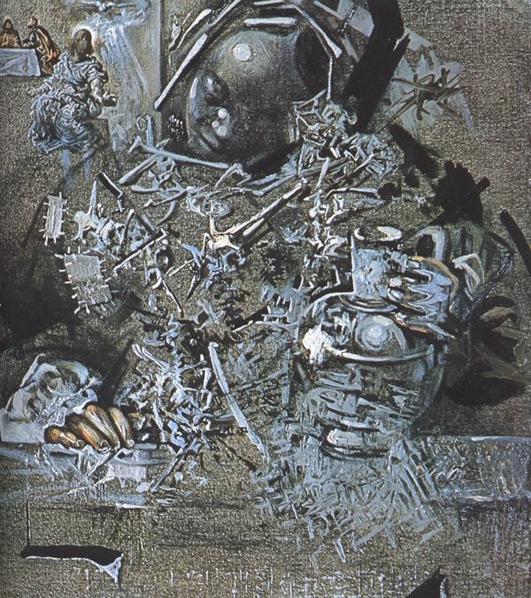 Salvador Dali painting